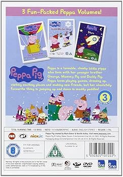 Peppa Pig 12ディスクDVDボックスセット 英語 Amazon.com: Peppa Pig Bumper Pack 12 Disc (Vol 1-12) [Region